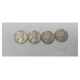 4-1939 Jefferson nickel No Mint