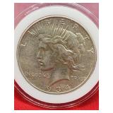 1934 Peace Silver Dollar