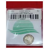 1400-1600 Madonna & Child Silver Denar