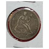 1885 Seated Liberty Dime