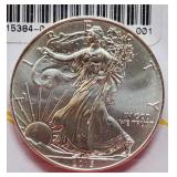 2015 UNC. American Silver Eagle