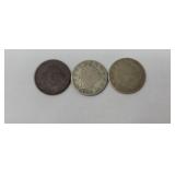 1-1901 Liberty head Nickel 1-1903Liberty head