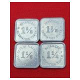 Antique 1 1/2 Retailers Occupation Token