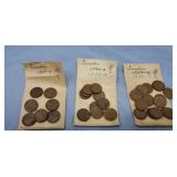 34) 1939 Lincoln Wheat Pennies