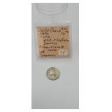 Julia Domna ancient Roman silver denarius coin