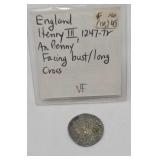 England Henry 111 1257 An penny