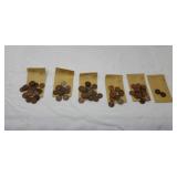 88)  1953, 54, and 55 Lincoln Wheat Pennies