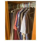 Menï¿½s size Large and XL shirts, sweatshirts and