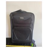 Travelers Club two wheel luggage with handle and