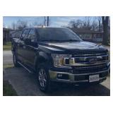 2019 Ford F150 XLT,  55,221 miles