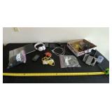 8 inch tablet, V Tech phone, phone chargers and