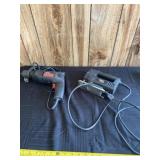 Master Mechanic electric drill and Black & Decker