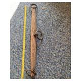 Wooden single tree yoke