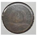 1864 2 Cent Shield Nickel