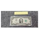 1976 Bicentennial $2 Bill