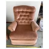 Reclining chair with some stains