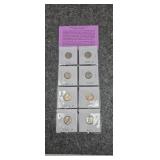 8- Roosevelt Dimes 1970-1981