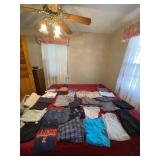 Wrangler shorts size 36, t-shirts and khaki