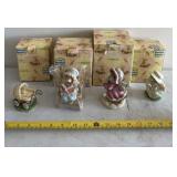 My Blushing Bunnies collector figurines