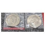 1974-D Unc. Eisenhower 40% Silver Dollar