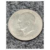 1971 Eisenhower 40% Silver Dollar