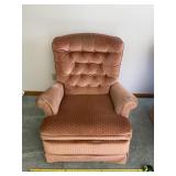 Reclining chair with some stains