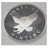 Sunshine Minting 1 Troy oz. .999 Fine Silver