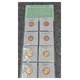 2009 Lincoln cent series 9 piece