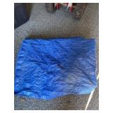 Blue tarp