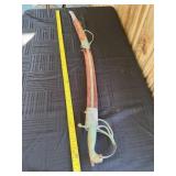 Vintage sword, blade has rust on it.