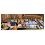 HP laptop without charger, books, bible and dvdï¿½s