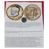 Red 1776-1976-D Bicentennial Kennedy Half Dollar