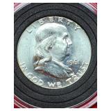 1961 Franklin Silver Half Dollar
