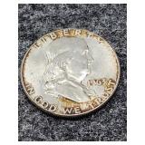 1963 Franklin Silver Half Dollar