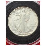 1943-S Walking Liberty Silver Half Dollar