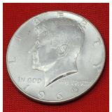 1969-D Kennedy 40% Silver Half Dollar