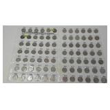 1938-2021 nickel set