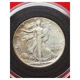 1942 Walking Liberty Silver Half Dollar