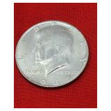 1969-D Kennedy 40% Silver Half Dollar