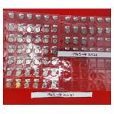 1965-2021 Roosevelt Dime Collection, Sorted For