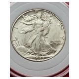 1942 Walking Liberty Silver Half Dollar