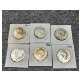 1965-1968 Kennedy 40% Silver Half Dollars
