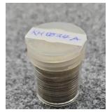 1967 unc. Kennedy 40% Silver Half Dollar Roll