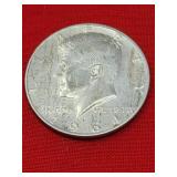 1964-D  Kennedy 90% Silver Half Dollar