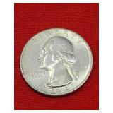 1964 Washington 90% Silver Quarter