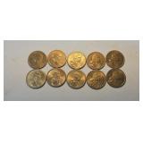 10-2000P Sacagawea Dollars