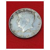 1964 Kennedy 90% Silver Half Dollar