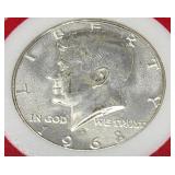 1968D Unc. Kennedy 40% Silver Half Dollar