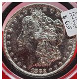 1882-O Morgan Silver Dollar