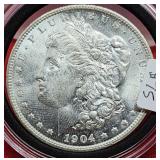1904-O Morgan Silver Dollar